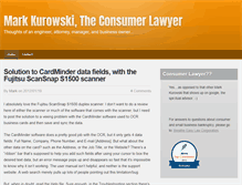 Tablet Screenshot of markkurowski.com